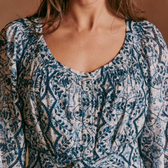 Sezane Yuliana Primrose Midi Dress NWT XL - Picture 3 of 10